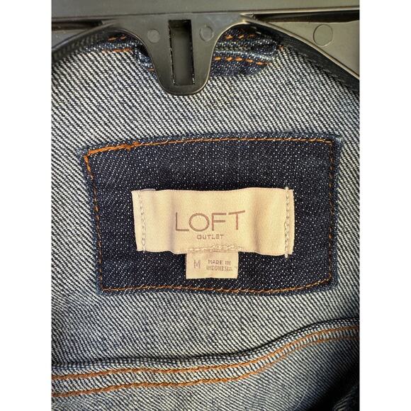 Loft Outlet Jean Jacket-Size Medium - Picture 2 of 8